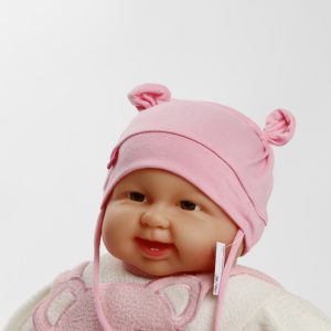 Babymütze "Babsi" Mädchen Gr. 50/52