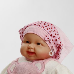Kopftuch - Bandana "Herz" Gr. 46/48