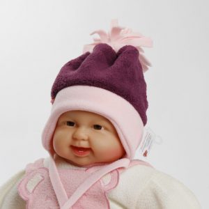 Wintermütze "Netti" beere/rosa Gr. 42/44