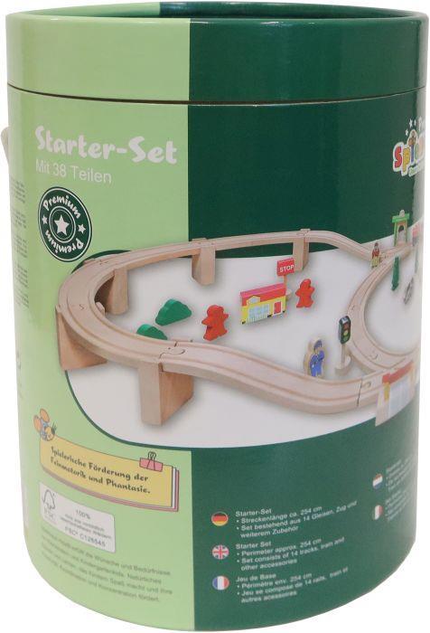 SMH Holzeisenbahn in Trommel, 38tlg.