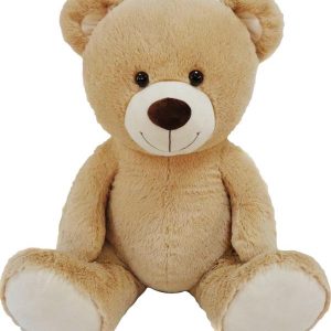 AM Plüsch-Teddy sitzend, ca. 90cm