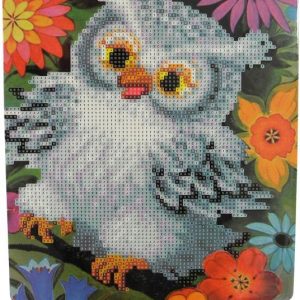 Diamond Painting Eule 25x21cm