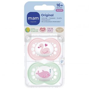 MAM Schnuller Original Silikon 2er Set 2er Set